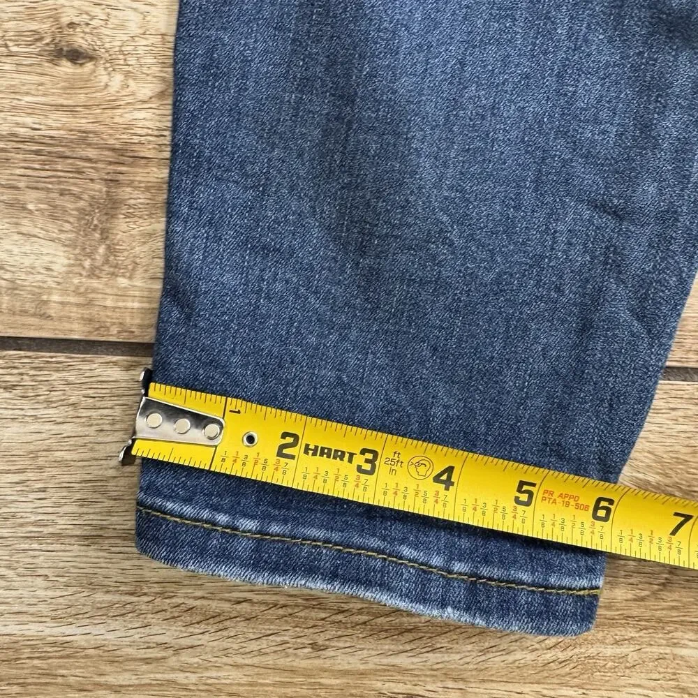 Judy Blue Jeans Size 31 Relaxed Fit Distressed Stretch - Picture 8 of 16